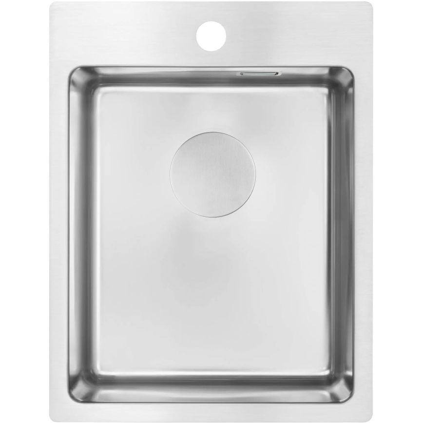 Deante ZPO_010E - Keittiön pesuallas OLFATO 50,5x39 cm harjattu teräs