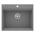 Deante ZRC_S10A - Keittiön pesuallas CORIO 50x60 cm graniitti/metallinharmaa