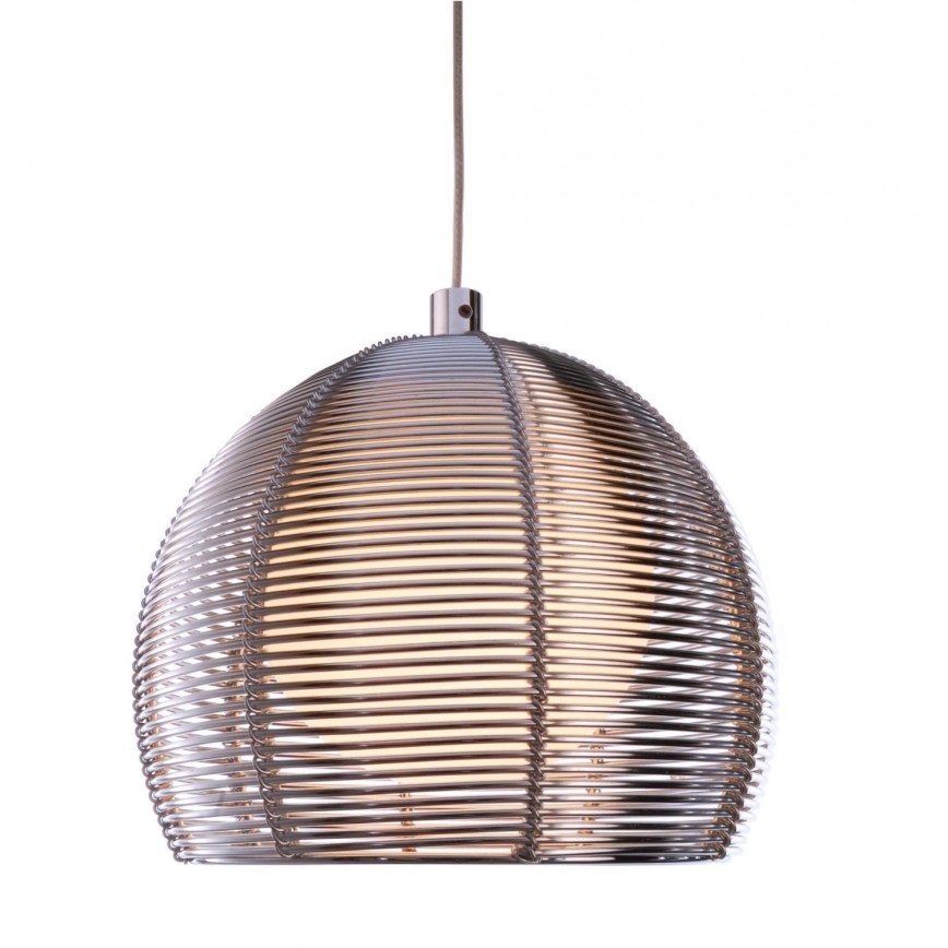Deko-Light 342029 - Kattokruunu johdossa FILO 1xG9/40W/230V halkaisija 16 cm hopea