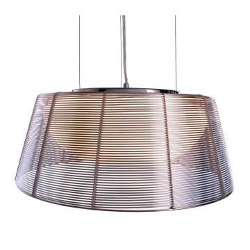 Deko-Light 342031 - Kattokruunu johdossa FILO 3xE27/60W/230V halkaisija 39 cm hopea