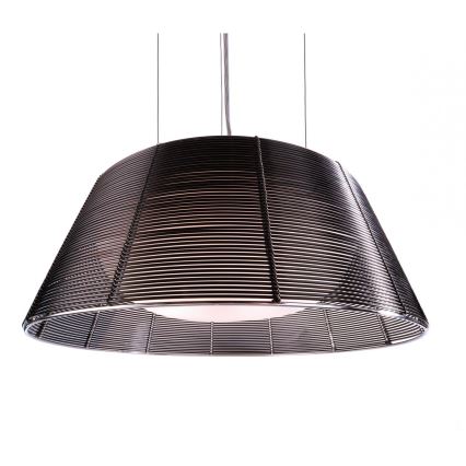 Deko-Light 342032 - Kattokruunu johdossa FILO 3xE27/60W/230V halkaisija 39 cm musta