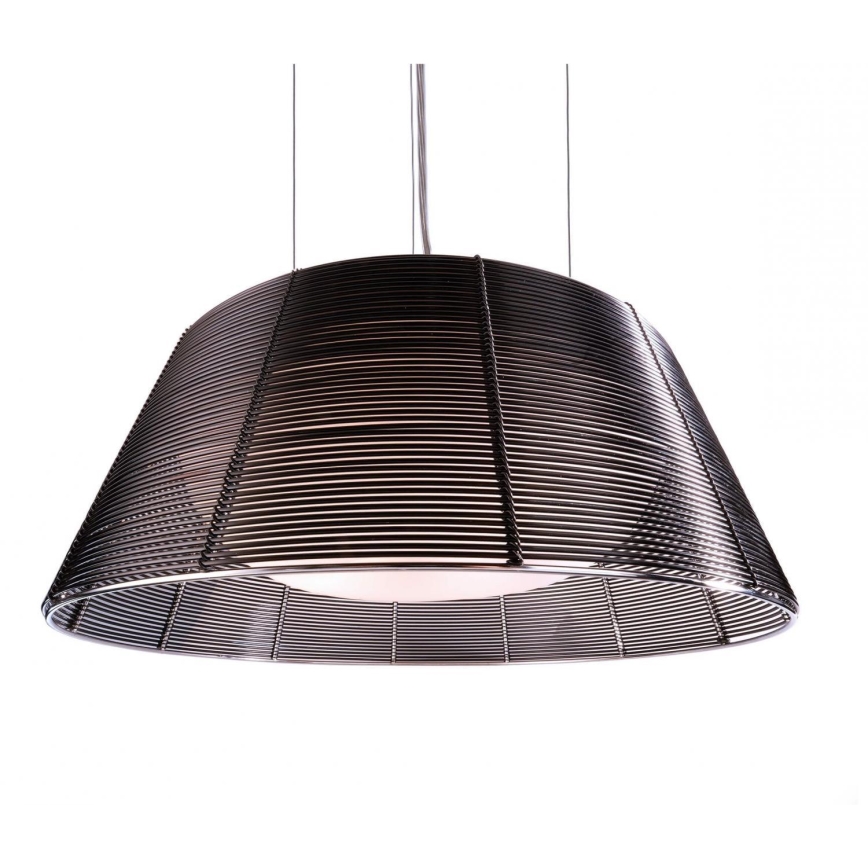 Deko-Light 342032 - Kattokruunu johdossa FILO 3xE27/60W/230V halkaisija 39 cm musta