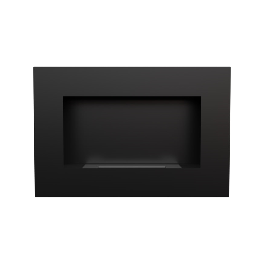 Kratki - Sisäänrakennettava BIO-takka 40x60 cm 2 kW musta