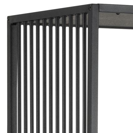 Kirjahylly DEVIN musta