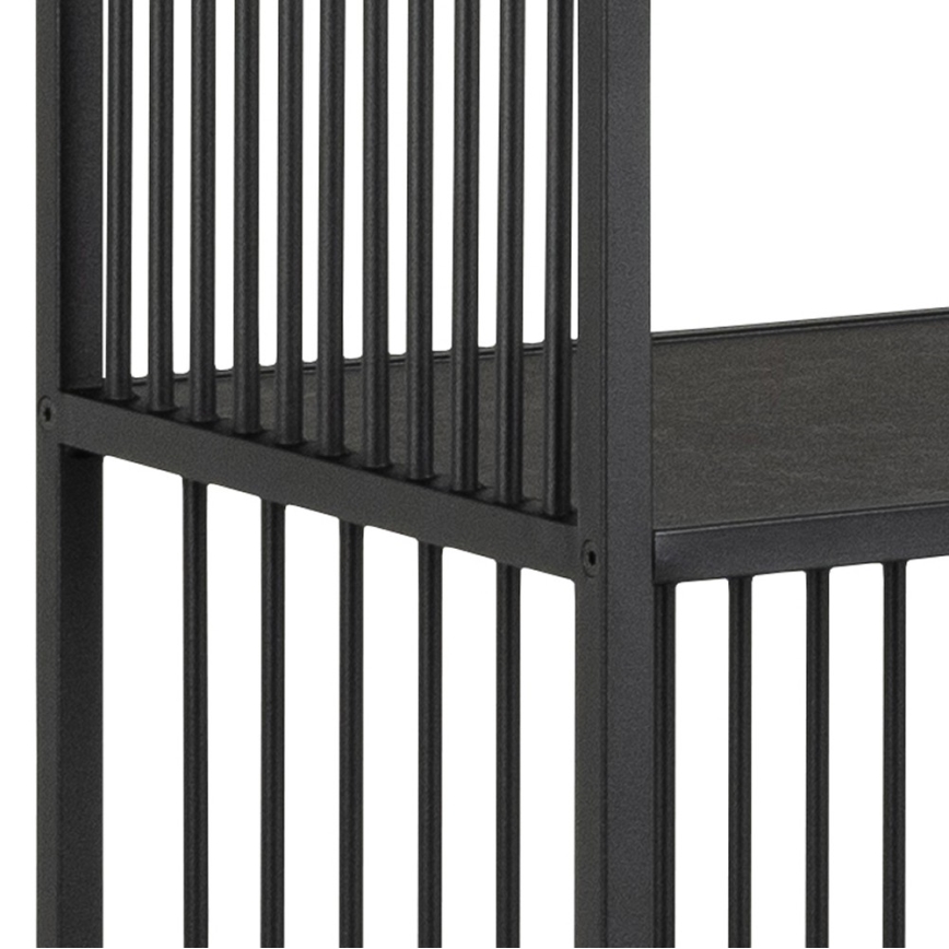 Kirjahylly DEVIN musta