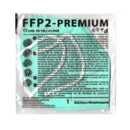 DEXXON MEDICAL hengityssuojain FFP2 NR Azure 20kpl