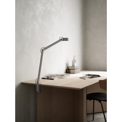 DFTP by Nordlux - Himmennettävä LED-kosketuspöytävalaisin 3v1 NOBU LED/9W/230V harmaa