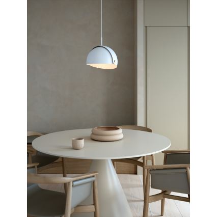DFTP by Nordlux - Kattokruunu johdossa säädettävällä lampunvarjostimella ALIGN 1xE27/15W/230V valkoinen