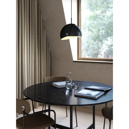 DFTP by Nordlux - Kattokruunu johdossa säädettävällä lampunvarjostimella ALIGN 1xE27/15W/230V musta