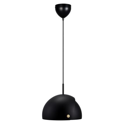 DFTP by Nordlux - Kattokruunu johdossa säädettävällä lampunvarjostimella ALIGN 1xE27/15W/230V musta