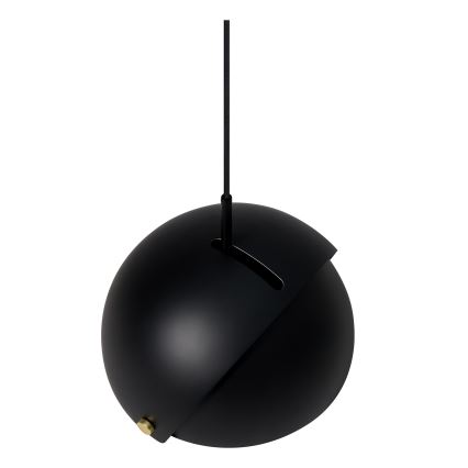 DFTP by Nordlux - Kattokruunu johdossa säädettävällä lampunvarjostimella ALIGN 1xE27/15W/230V musta