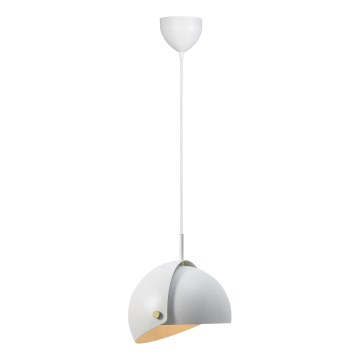 DFTP by Nordlux - Kattokruunu johdossa säädettävällä lampunvarjostimella ALIGN 1xE27/15W/230V valkoinen