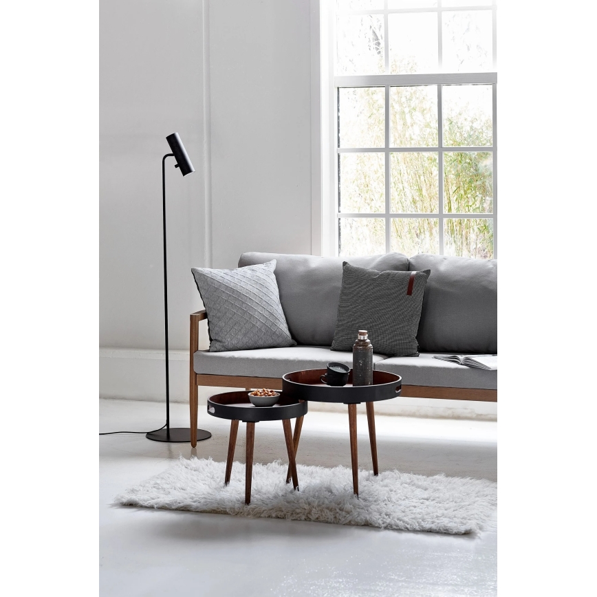 DFTP by Nordlux - Lattiavalaisin MIB 1xGU10/8W/230V musta