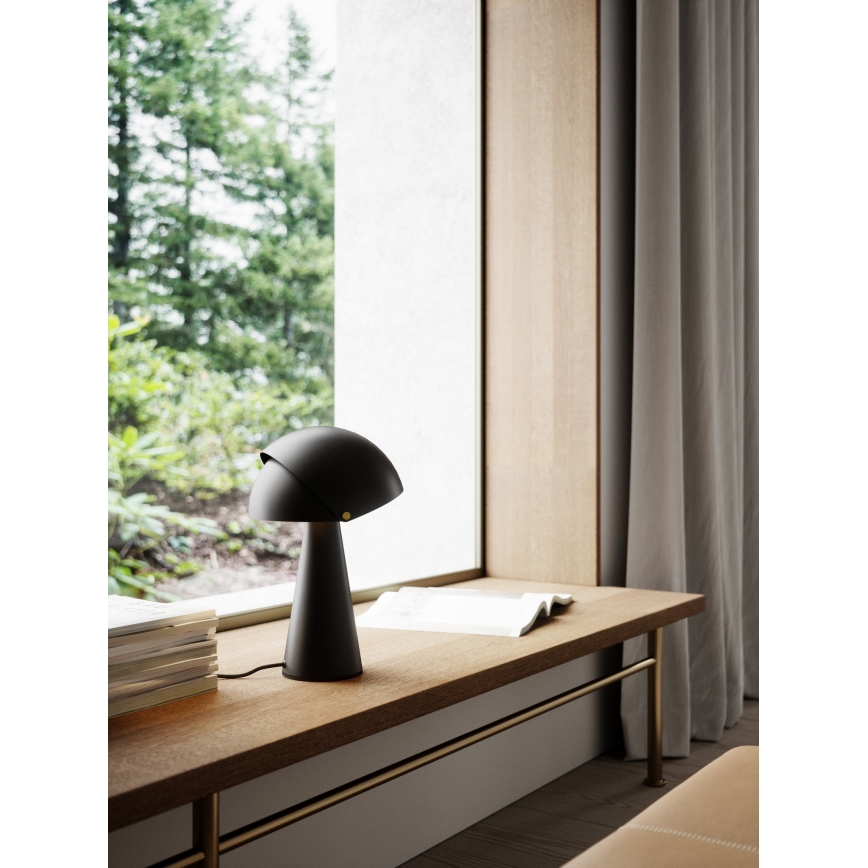 DFTP by Nordlux - Pöytävalaisin säädettävällä lampunvarjostimella ALIGN 1xE27/25W/230V musta