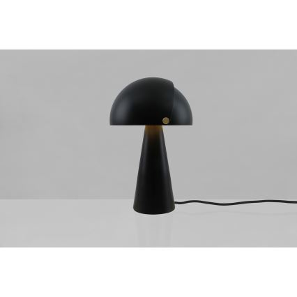 DFTP by Nordlux - Pöytävalaisin säädettävällä lampunvarjostimella ALIGN 1xE27/25W/230V musta