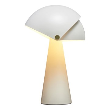 DFTP by Nordlux - Pöytävalaisin säädettävällä lampunvarjostimella ALIGN 1xE27/25W/230V valkoinen