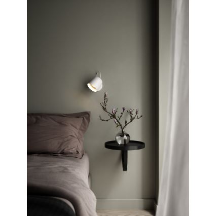 DFTP by Nordlux - Seinään asennettava kohdevalaisin USB-portilla ANGLE 1xGU10/25W/230V valkoinen