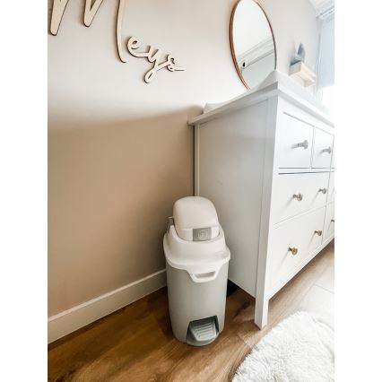 DiaperChamp - Vaipparoskis ONE HANDSFREE harmaa