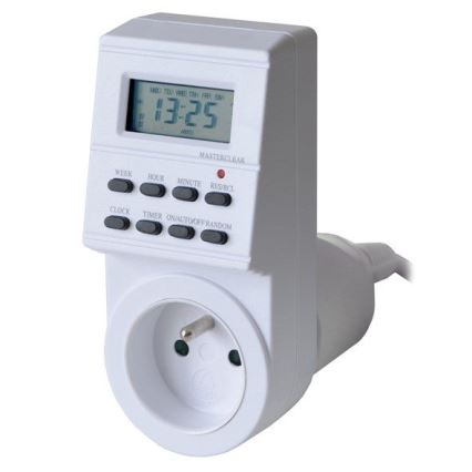 Digitaalinen aikakytkin viikoittain 16A/230V 200 mAh
