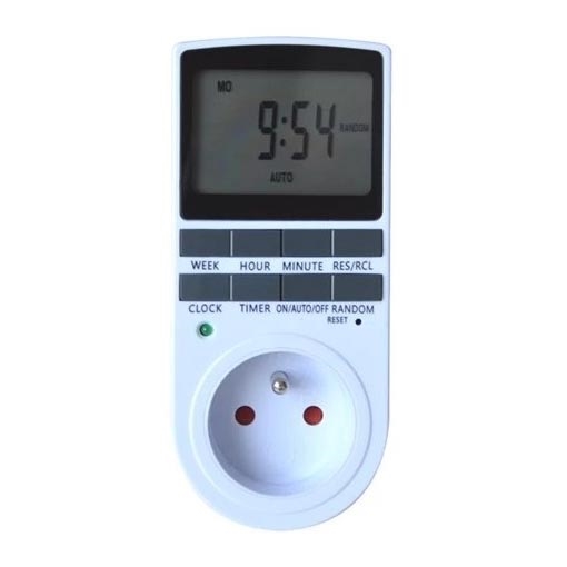 Digitaalinen ajastinkytkin viikko 16A/230V