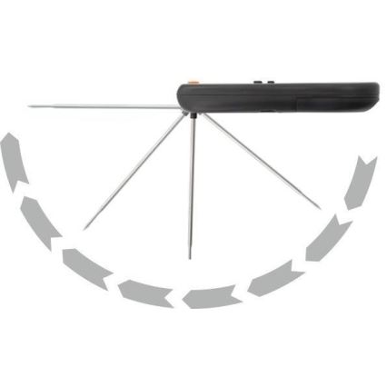 Digitaalinen taitettava lihalämpömittari 0-300°C 2xAAA