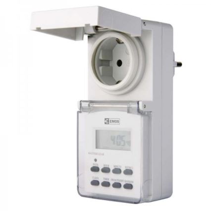 Digitaalinen ulkokytkin IP44 SCHUKO