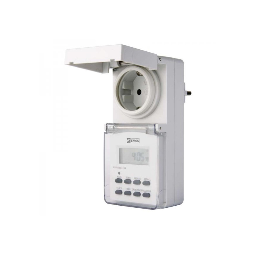 Digitaalinen ulkokytkin IP44 SCHUKO