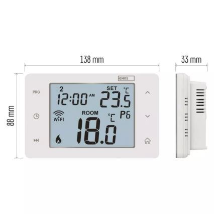 Digital termostaatti GoSmart 230V/6A
