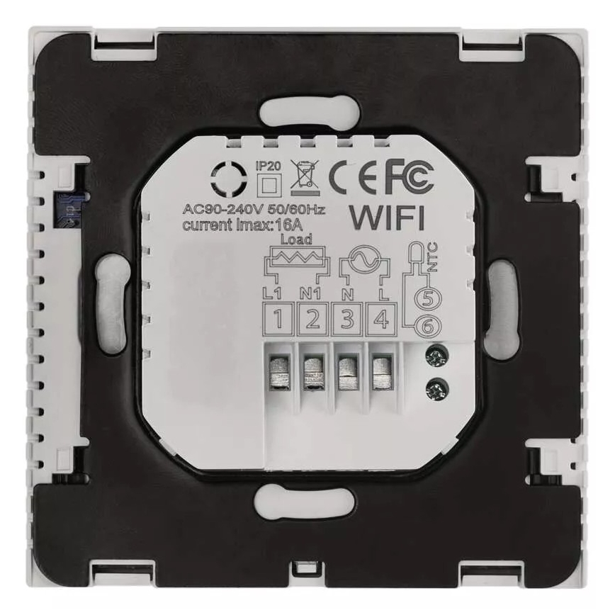 Digital termostaatti lattialämmitykseen GoSmart 230V/16A Wi-Fi Tuya