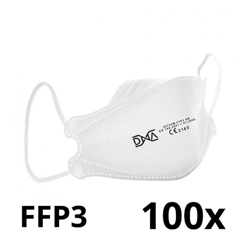 DNA Hengityssuojain FFP3 NR CE 2163 Medical 100kpl