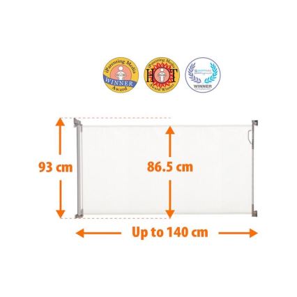 Dreambaby - Turvaportti 0-140 cm