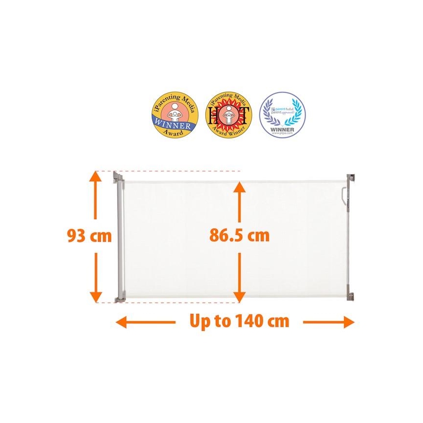 Dreambaby - Turvaportti 0-140 cm