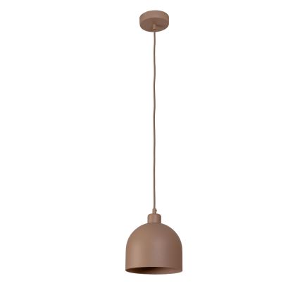 Duolla - IRONLINE-riippuvalaisin 1xE27/15W/230V, halkaisija 17 cm, beige