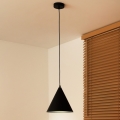 Duolla - IRONLINE-riippuvalaisin johdolla 1xG9/3W/230V Ø 25 cm musta