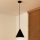 Duolla - IRONLINE-riippuvalaisin johdolla 1xG9/3W/230V Ø 25 cm musta