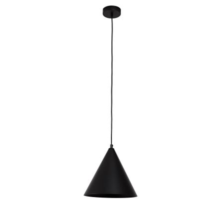 Duolla - IRONLINE-riippuvalaisin johdolla 1xG9/3W/230V Ø 25 cm musta