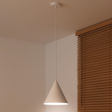 Duolla - IRONLINE-riippuvalaisin kaapelilla, 1 x G9 / 3 W / 230 V, Ø 25 cm, valkoinen