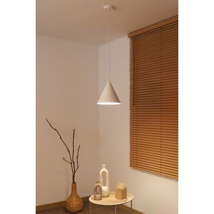 Duolla - IRONLINE-riippuvalaisin kaapelilla, 1 x G9 / 3 W / 230 V, Ø 25 cm, valkoinen