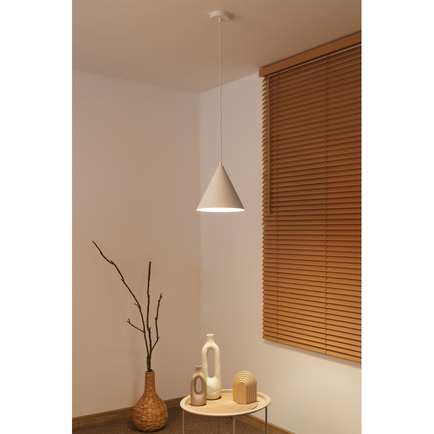 Duolla - IRONLINE-riippuvalaisin kaapelilla, 1 x G9 / 3 W / 230 V, Ø 25 cm, valkoinen