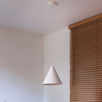 Duolla - IRONLINE-riippuvalaisin kaapelilla, 1 x G9 / 3 W / 230 V, Ø 25 cm, valkoinen