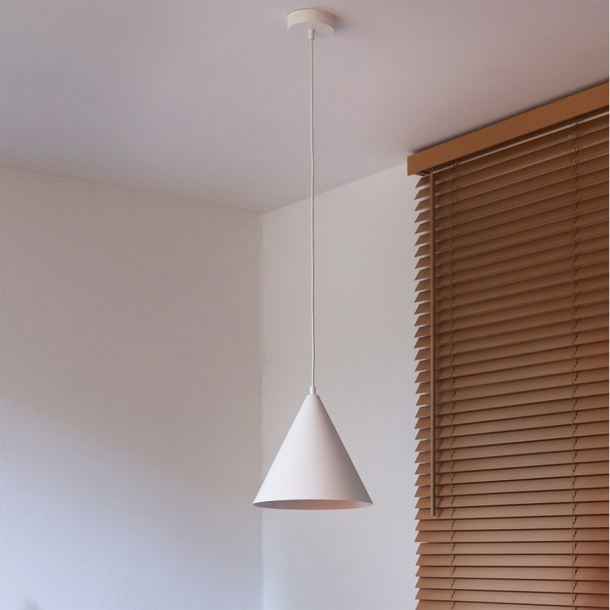 Duolla - IRONLINE-riippuvalaisin kaapelilla, 1 x G9 / 3 W / 230 V, Ø 25 cm, valkoinen