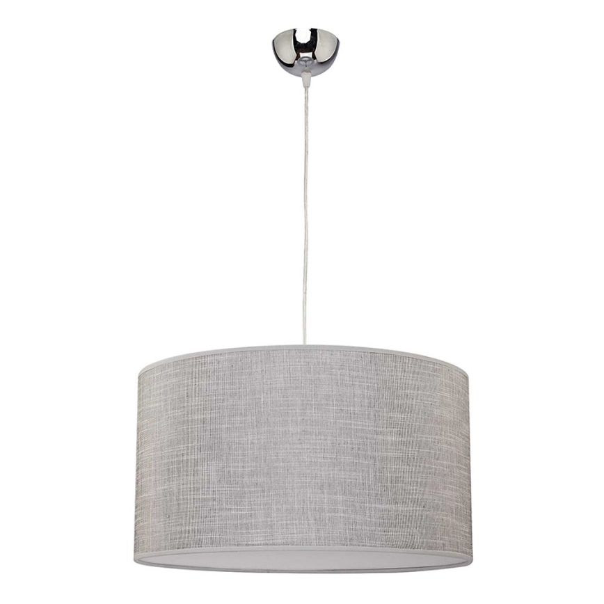 Duolla - Kattokruunu johdossa ALTO 1xE27/40W/230V halkaisija 45 cm harmaa