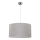 Duolla - Kattokruunu johdossa ALTO 1xE27/40W/230V halkaisija 45 cm harmaa