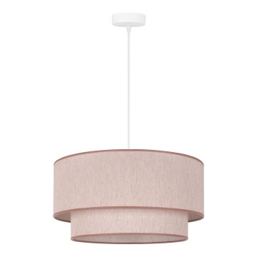 Duolla - Kattokruunu johdossa BOHO 1xE27/40W/230V halkaisija 45 cm beige