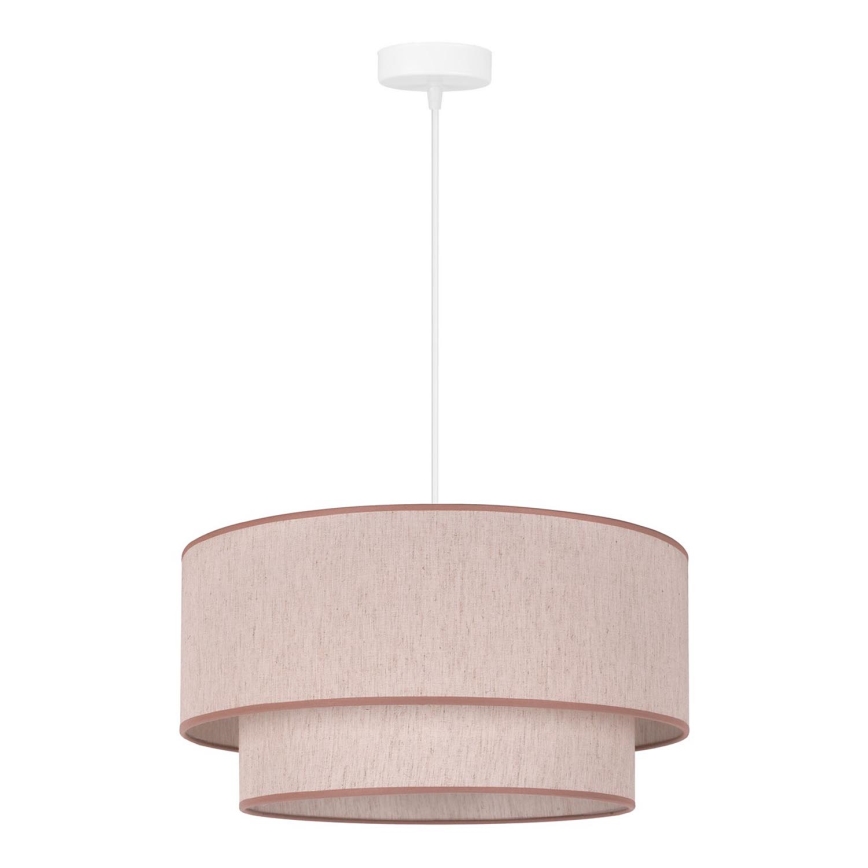 Duolla - Kattokruunu johdossa BOHO 1xE27/40W/230V halkaisija 45 cm beige