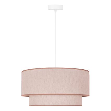 Duolla - Kattokruunu johdossa BOHO 1xE27/40W/230V halkaisija 45 cm beige