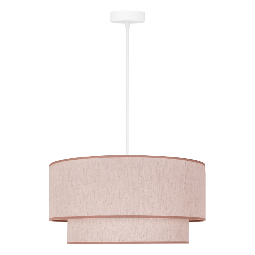 Duolla - Kattokruunu johdossa BOHO 1xE27/40W/230V halkaisija 45 cm beige