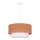 Duolla - Kattokruunu johdossa BOHO 1xE27/40W/230V halkaisija 45 cm beige/valkoinen