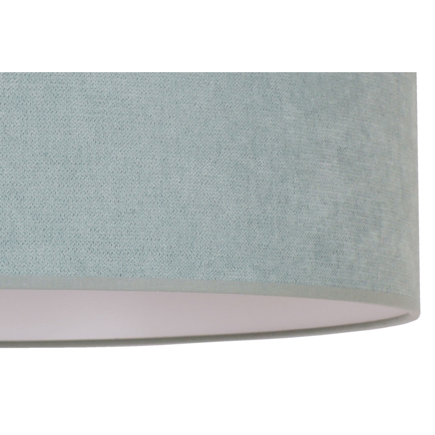 Duolla - Kattokruunu johdossa BRISTOL 1xE27/15W/230V halkaisija 45 cm vihreä/valkoinen