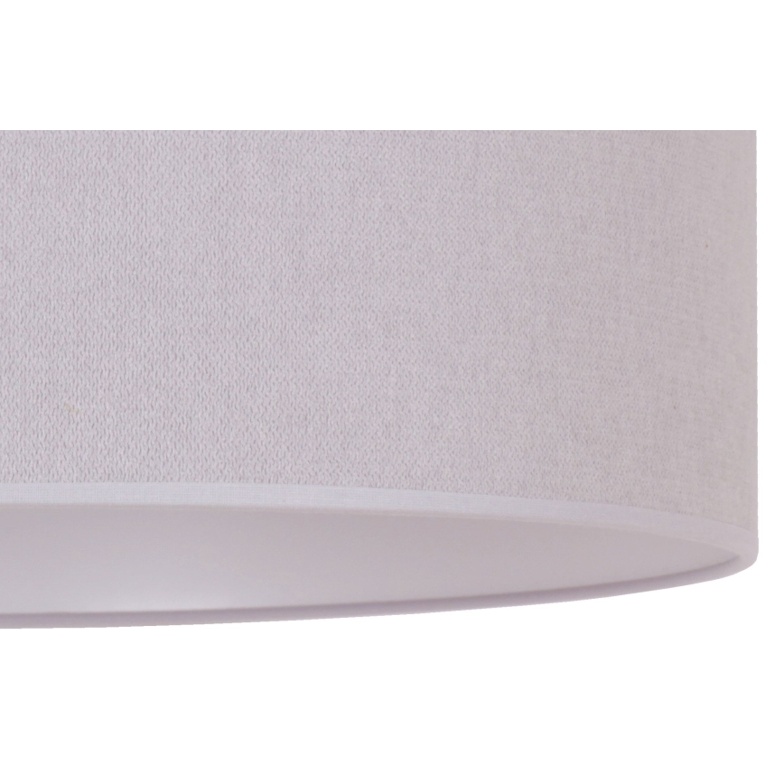 Duolla - Kattokruunu johdossa BRISTOL 1xE27/40W/230V halkaisija 45 cm harmaa